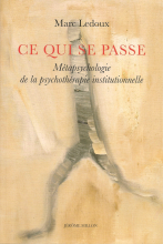 Marc Ledoux : « Ce qui se passe »